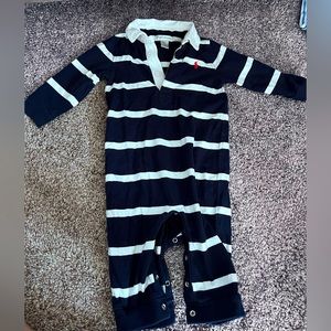 9M Ralph Lauren Polo onesie with buttons
